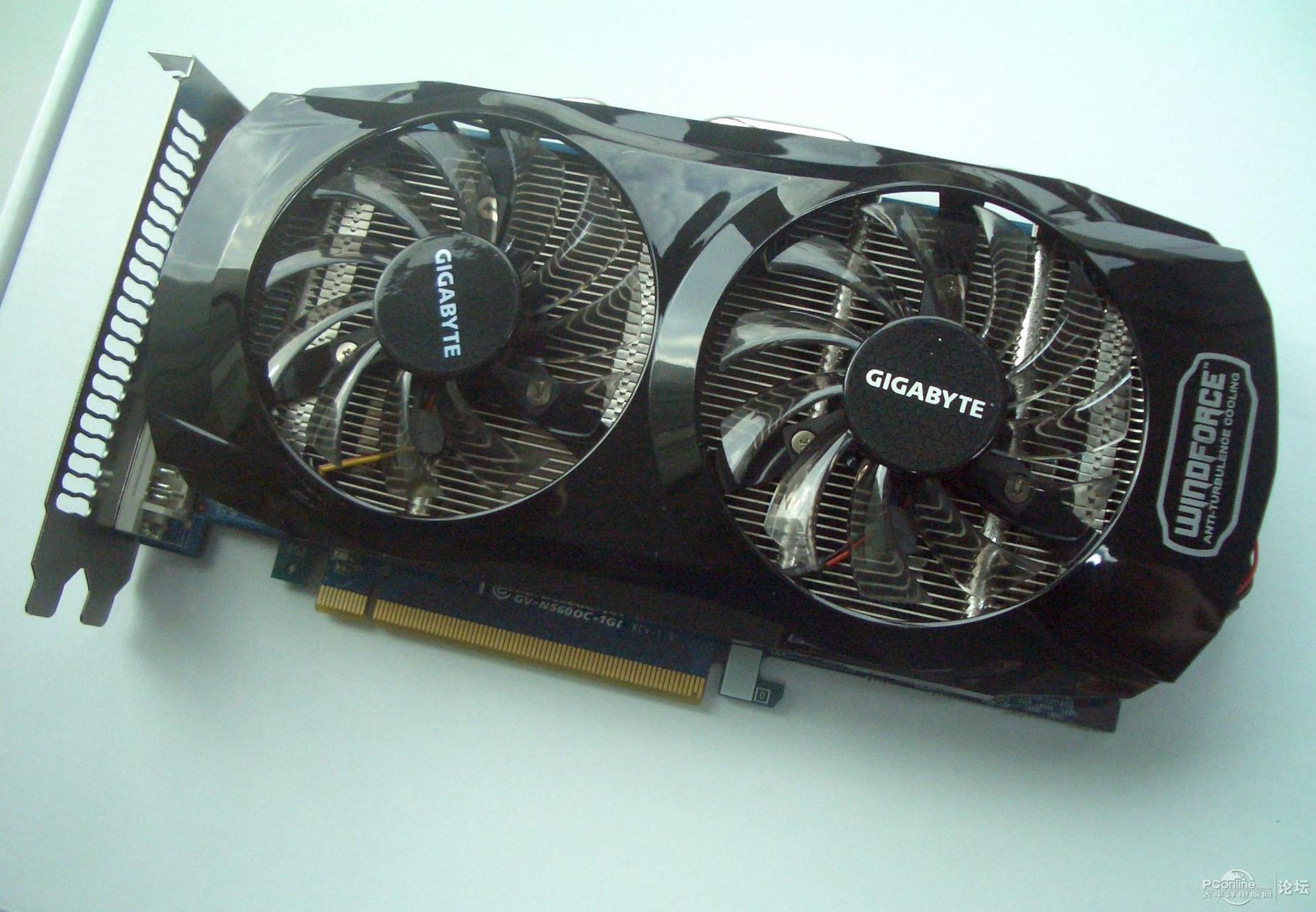 gigabyte gtx560ti 测试!