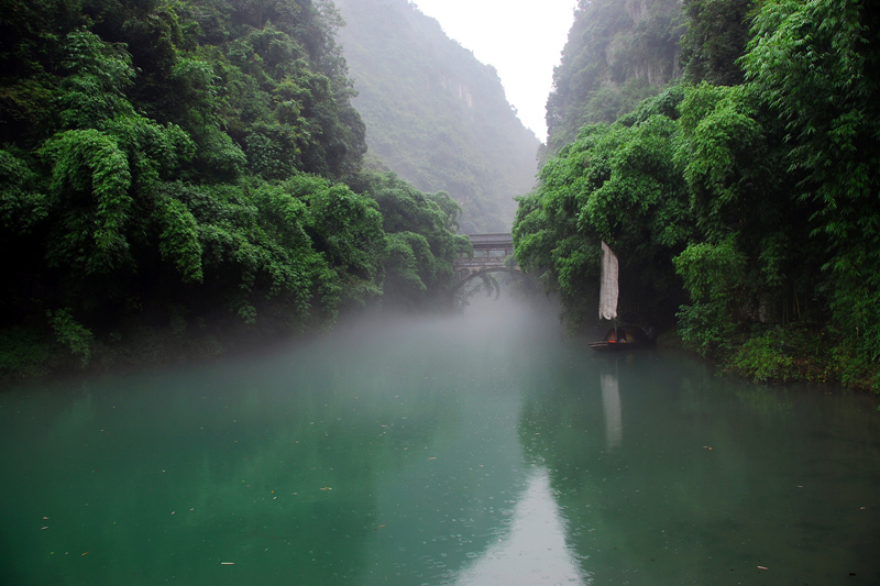 湖北宜昌【三峡人家风景区】六--龙进溪