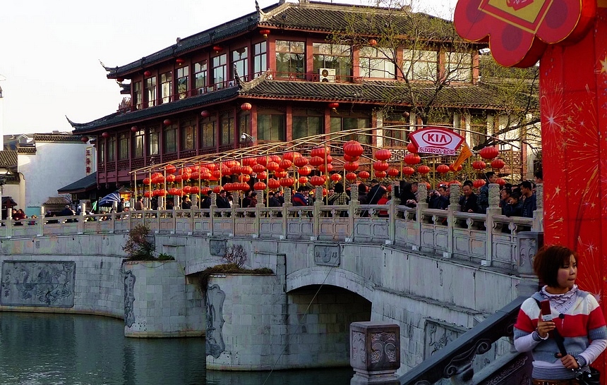 南京夫子庙-秦淮河-文德桥 --lx3下江南(3)