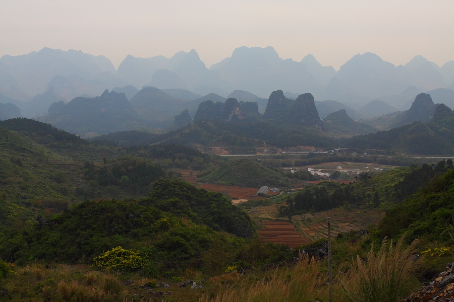 粤北阳山县山区风光