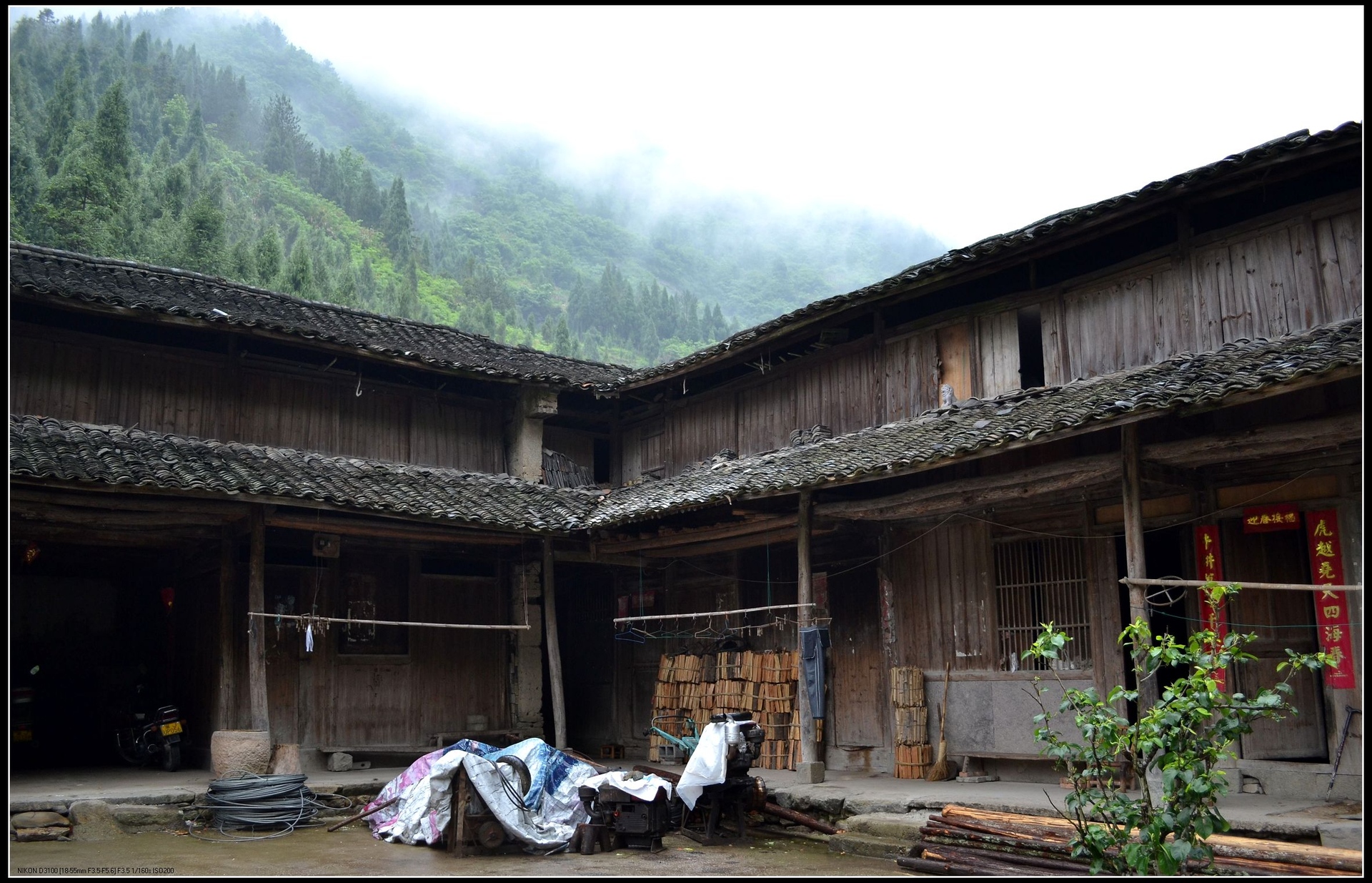 仙居公盂村民居