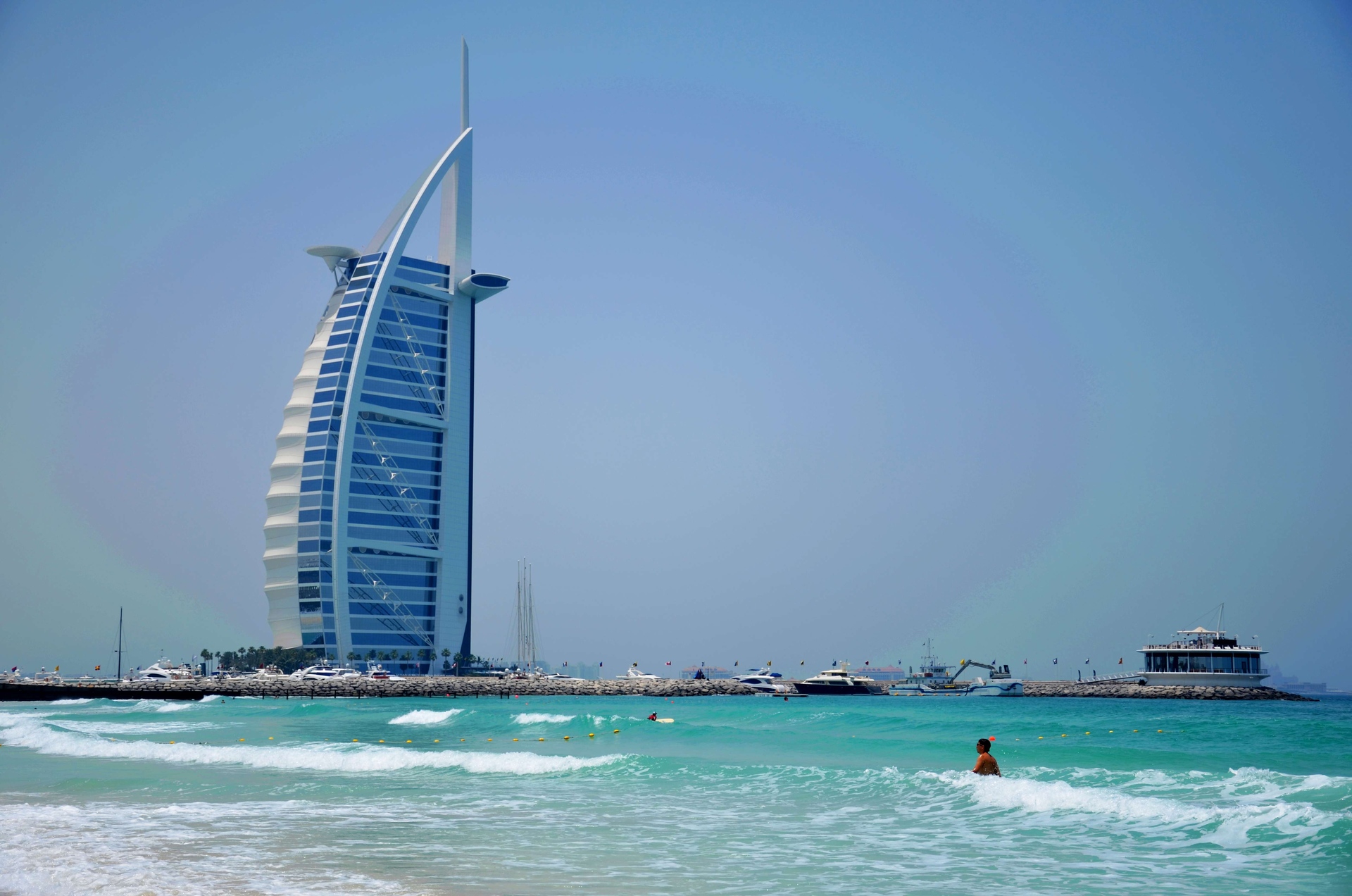 迪拜-帆船酒店外景