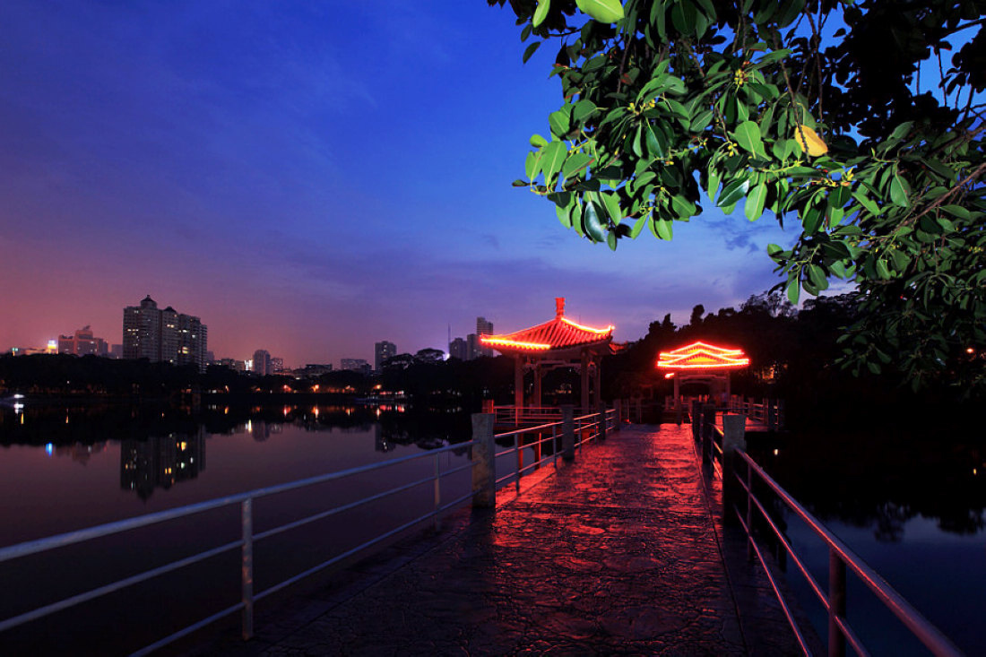 麓湖夜景_广州摄友会论坛_太平洋电脑论坛