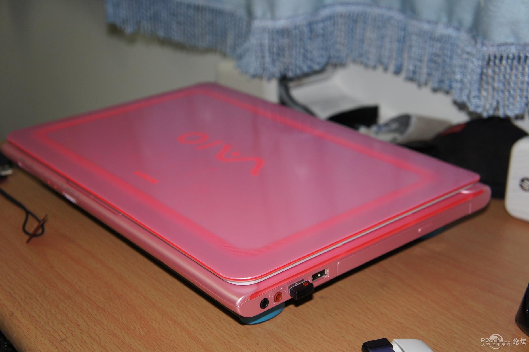 5000元出售全新自用sony笔记本ca17 粉色一台