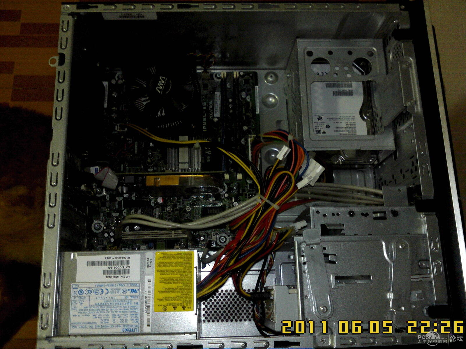 出惠普p6235cn自带cpu加主板_二手电脑\/diy配