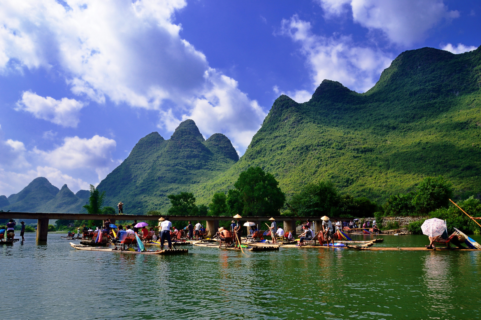 电脑壁纸桂林风景分享展示