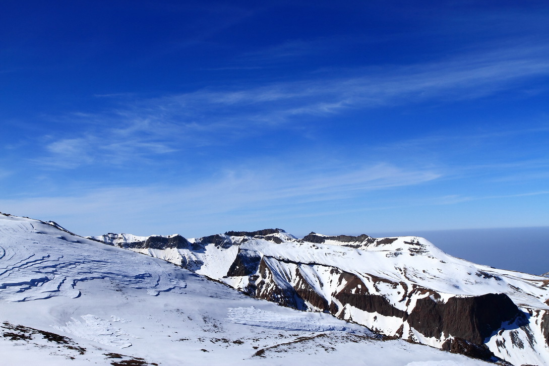 发几张长白山雪景
