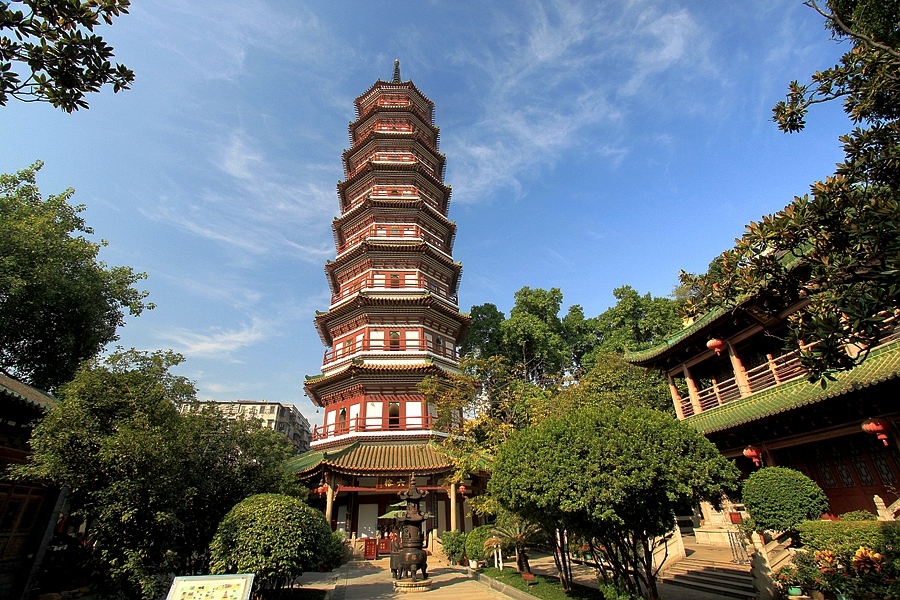 广州的经典旅游景点---六榕寺