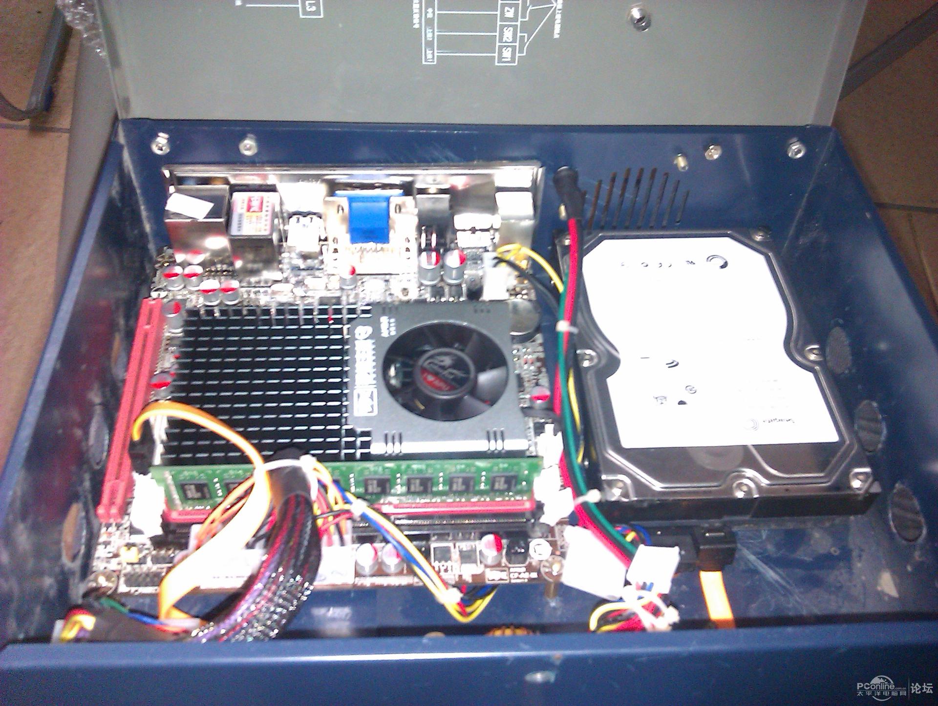 鞋盒机箱?早out了~!~看我的——消防控制箱也成htpc!
