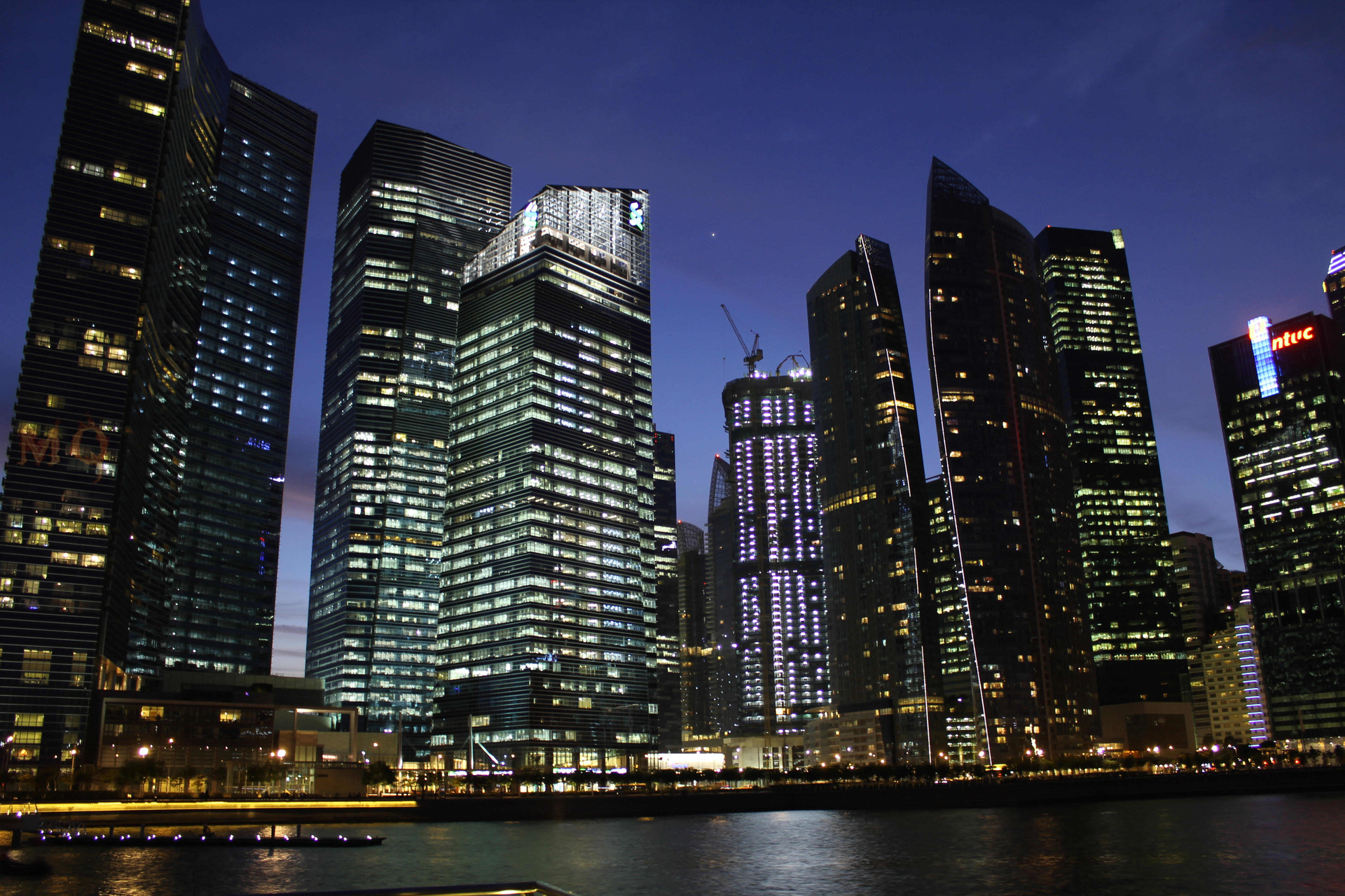 2012夜景【新加坡地标建筑】