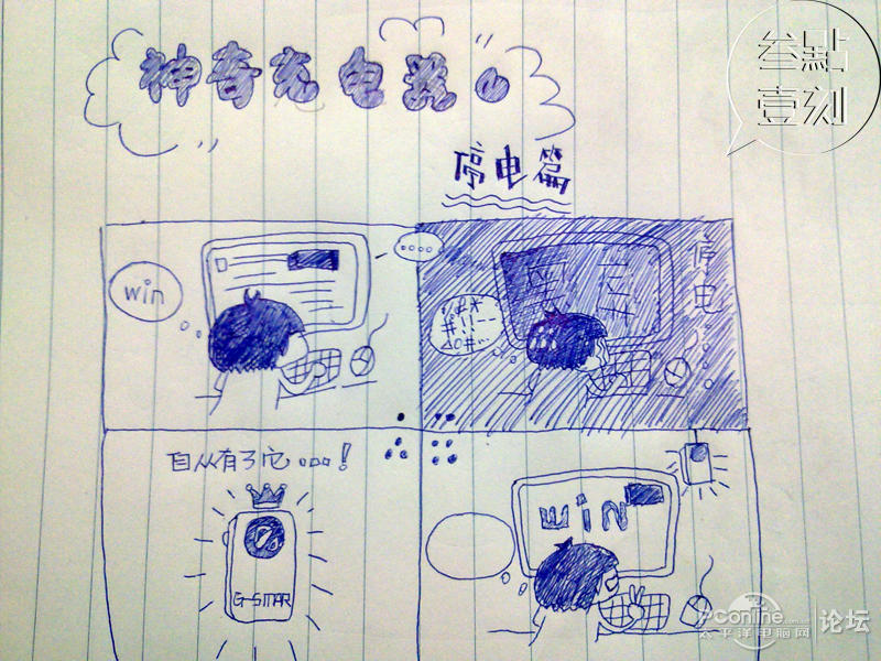 【优惠体验G-PowerCube】神器充电器手绘柯南漫画大阪图片