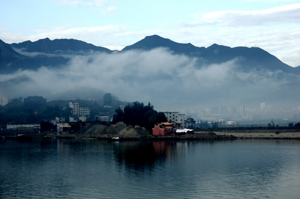 动车沿途风景