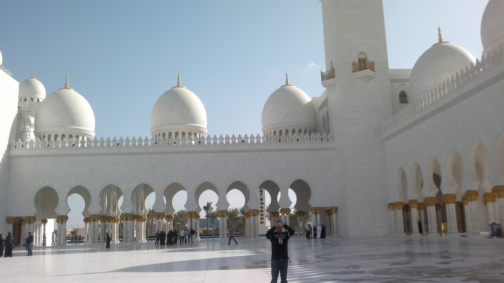 迪拜行之街道随拍,很漂亮的一座城市