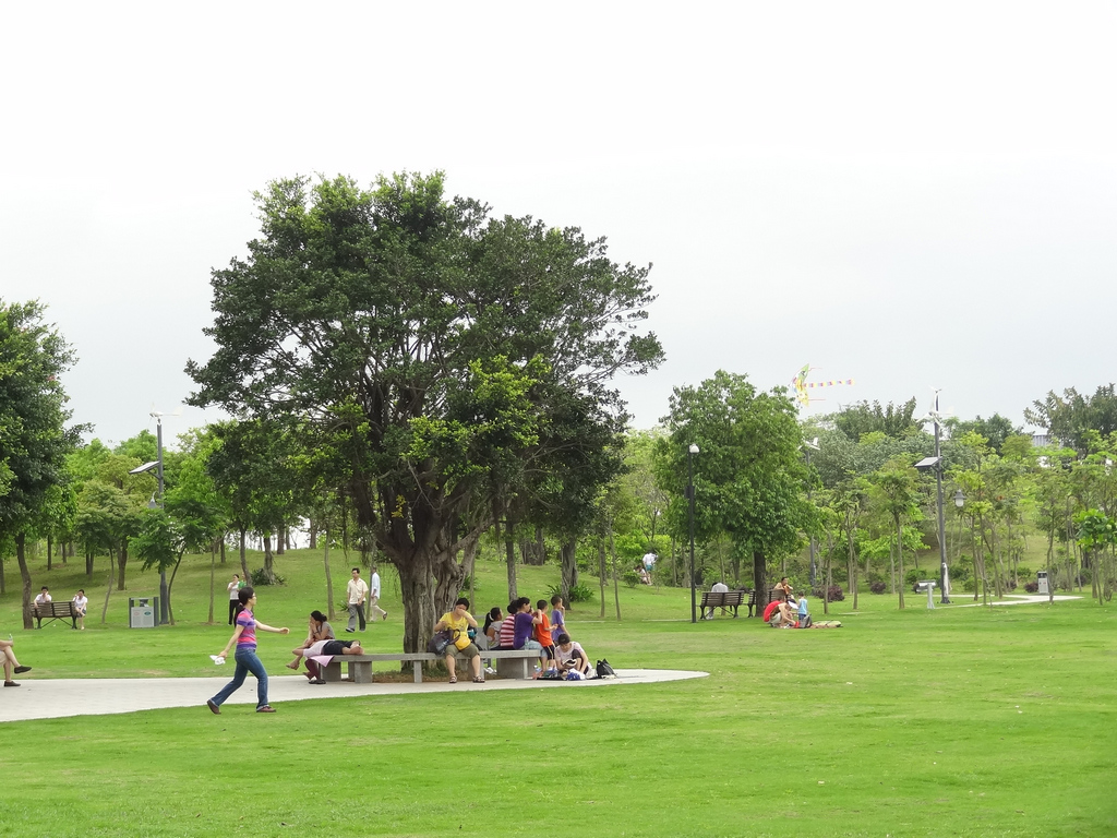 五一节在深圳大沙河公园_松下LX3论坛