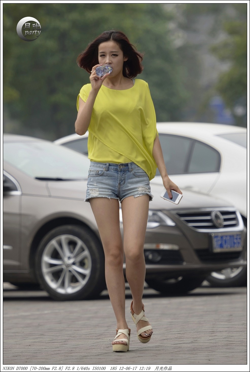 扬州美女大赛海选之街拍参赛选手!