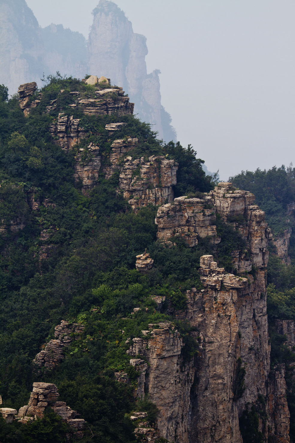 山西王莽岭 - 诗一样的崇山峻岭