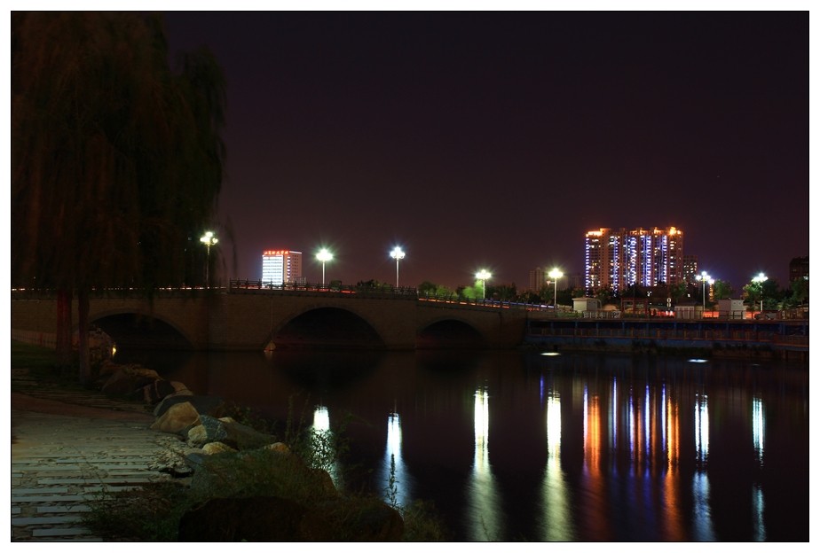 临沂涑河夜景