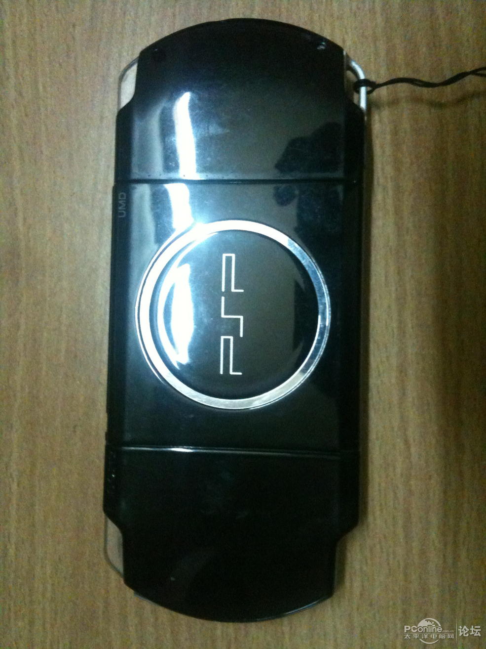 出售一台充电接口坏了的PSP3000(黑色单机-3