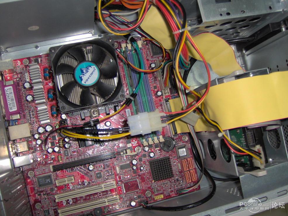 p3电源改p4电源成功,我真是太聪明了,已上图,最