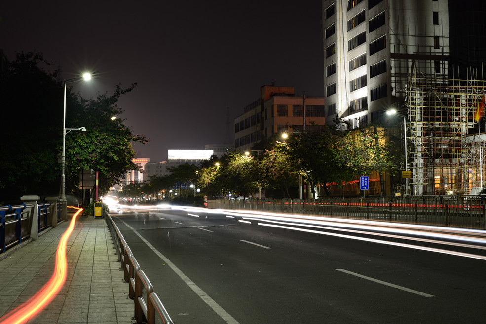 佛山桂城的夜景