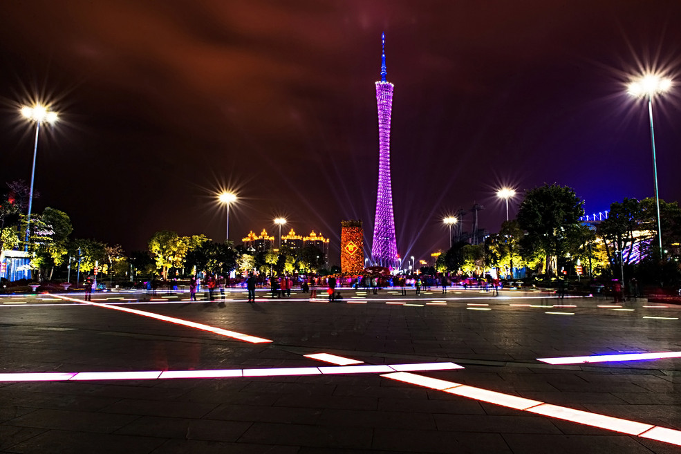 花城广场夜景