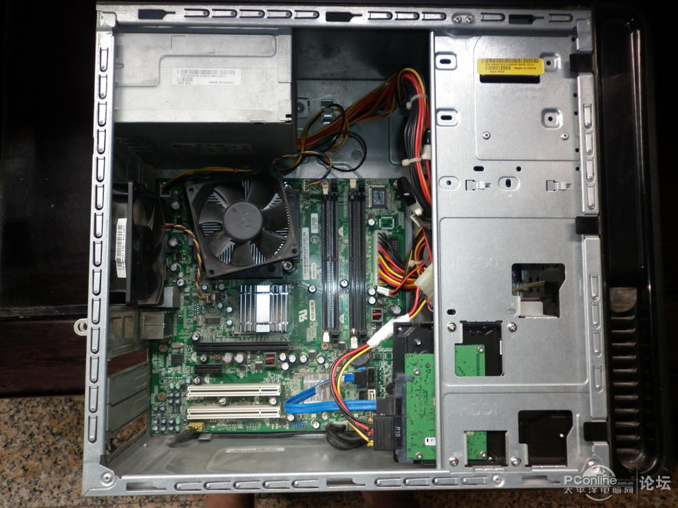 dell v200主机,主板,显卡,杂物等等.