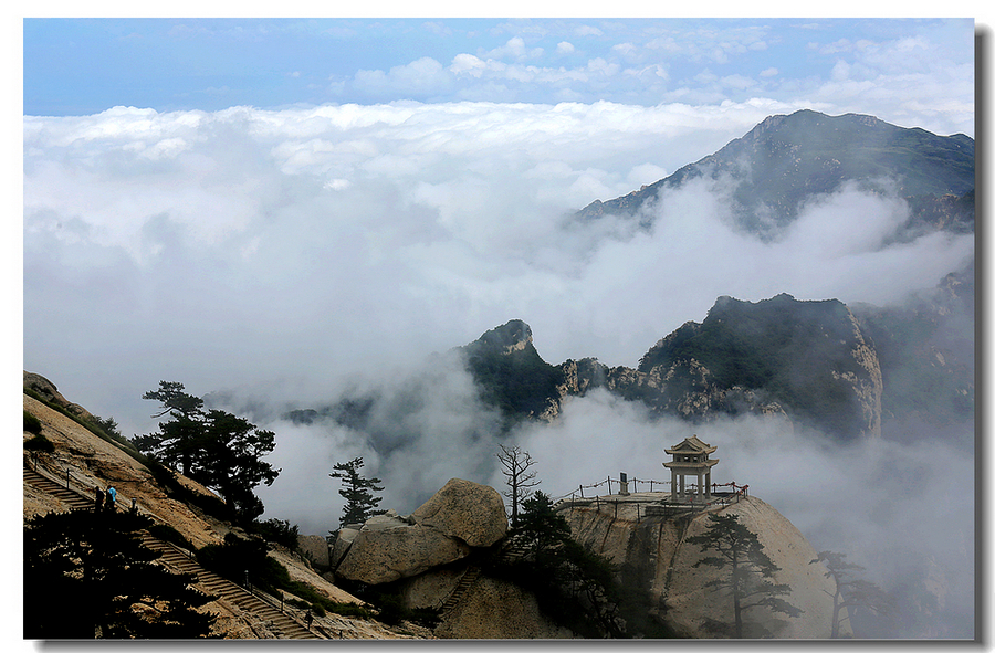 再登西岳观云海