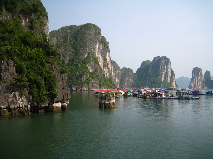 【越南世界风景名胜海上桂林-下龙湾旅游记 摄