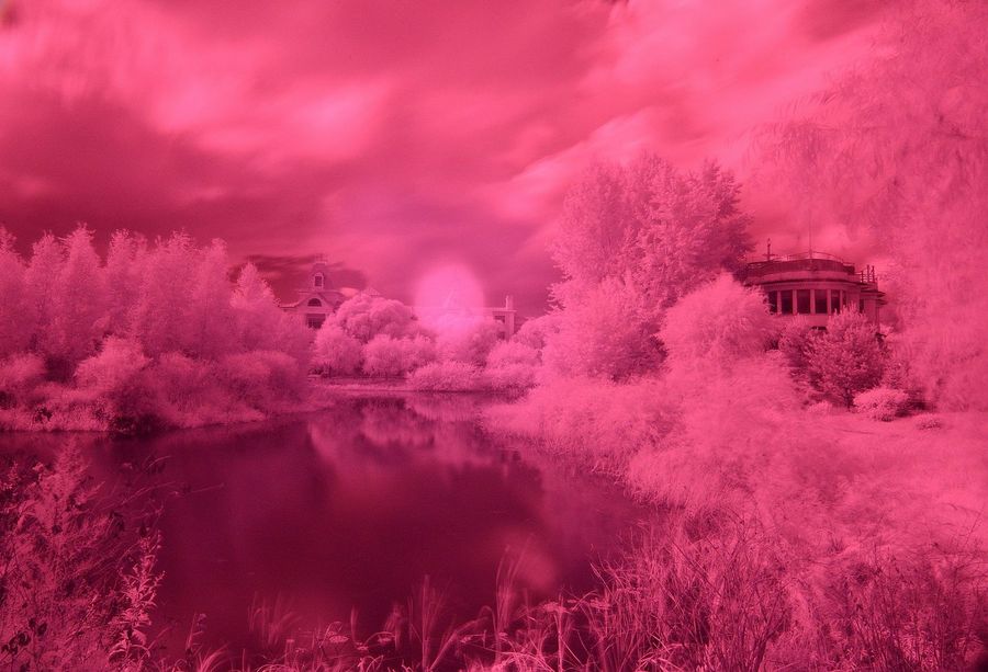 【红外线拍摄--伏尔加庄园摄影图片】风光旅游