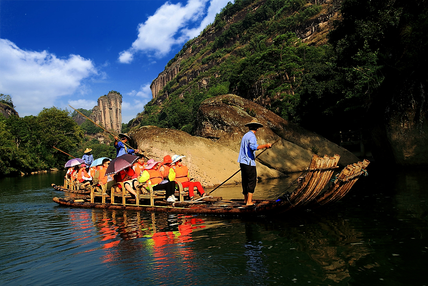 武夷山——游"九曲漂流"