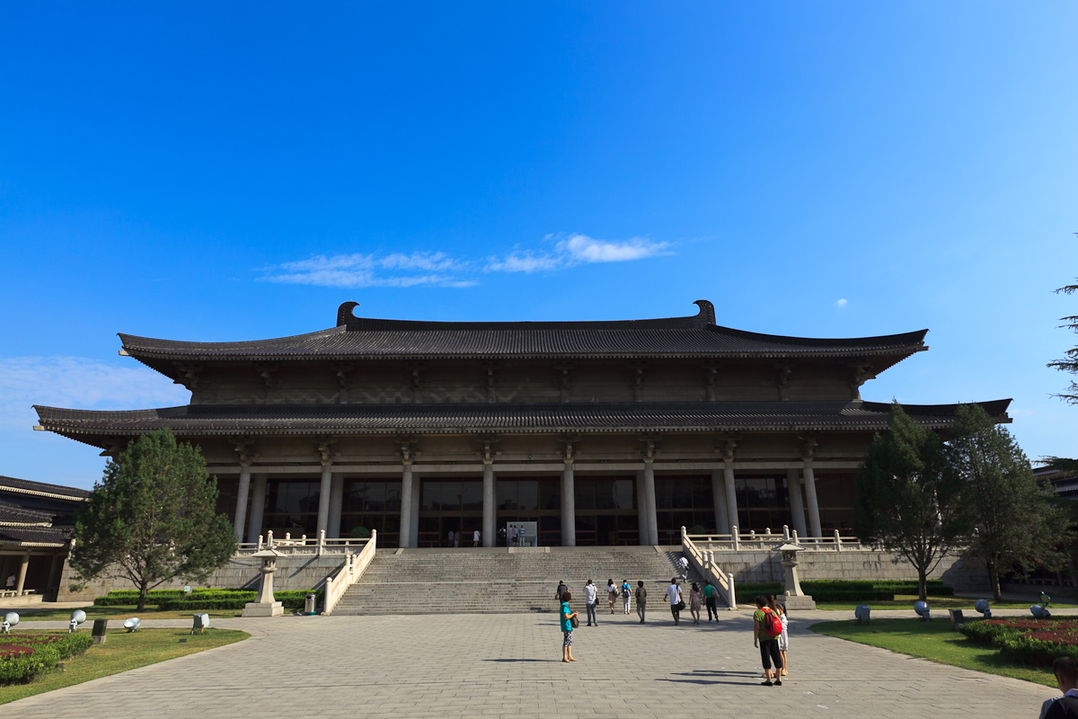 陕西历史博物馆建筑群外观概览【续】---请假贴(外出三天)