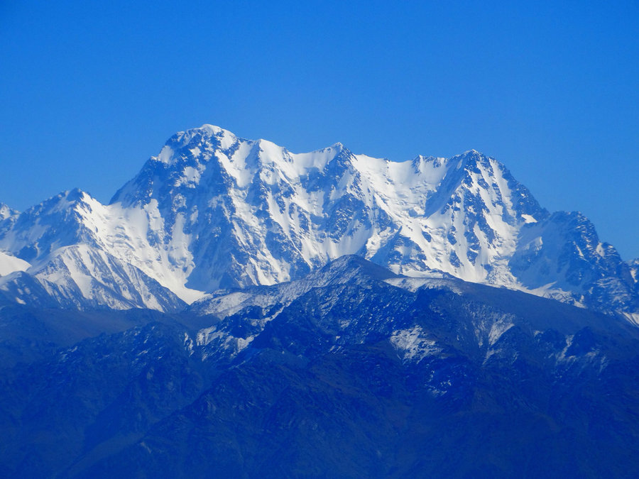 初秋天山景