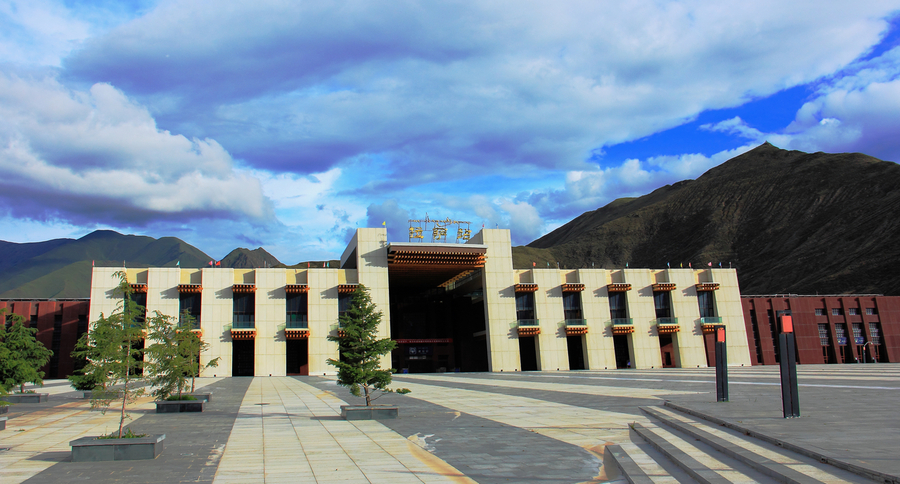 【醉美西藏之拉萨火车站。摄影图片】风光旅游