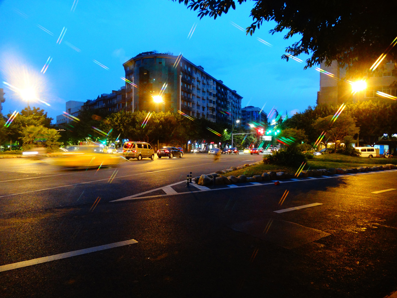 夜色街景