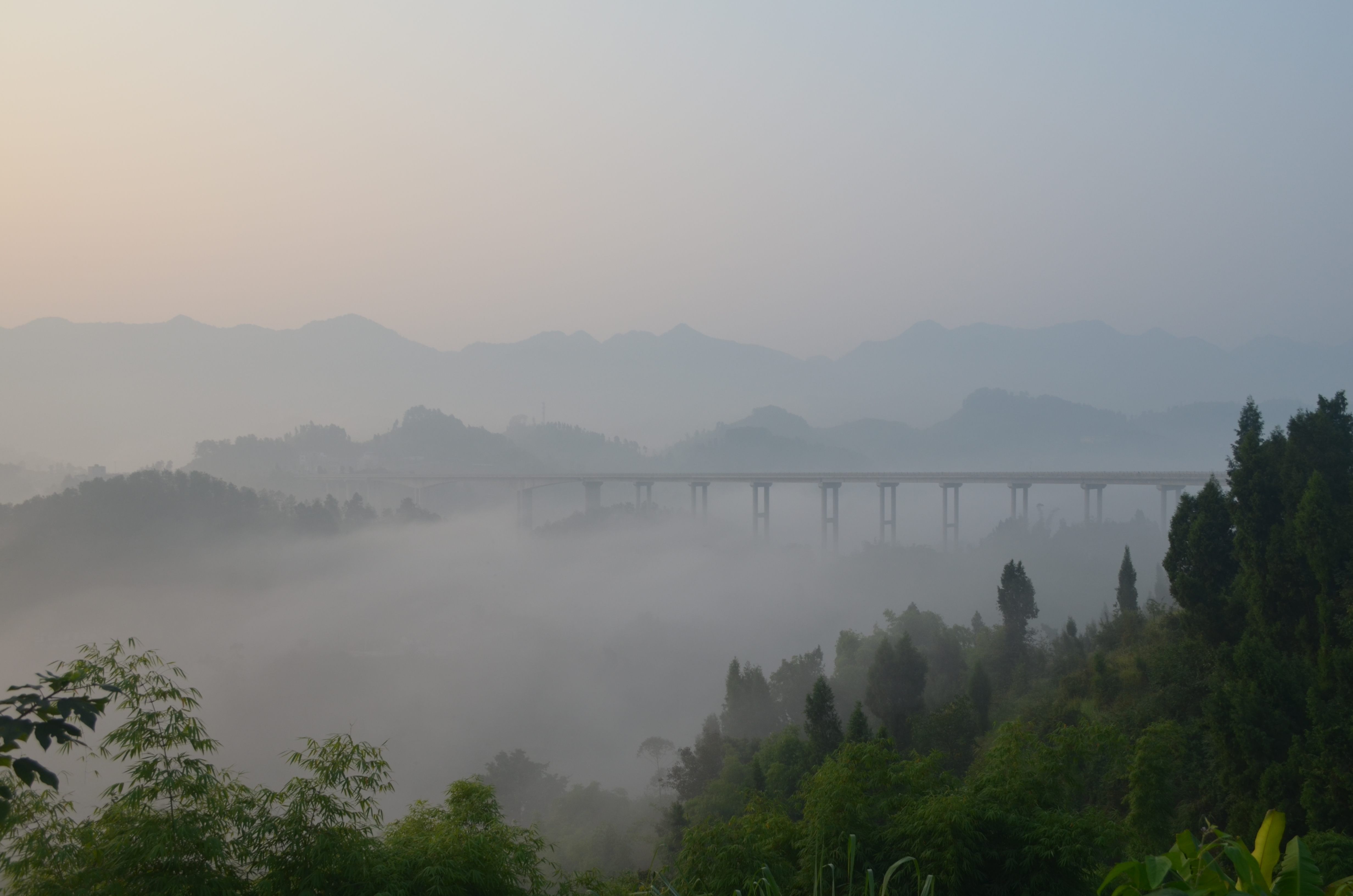 重庆雾与桥(9p)