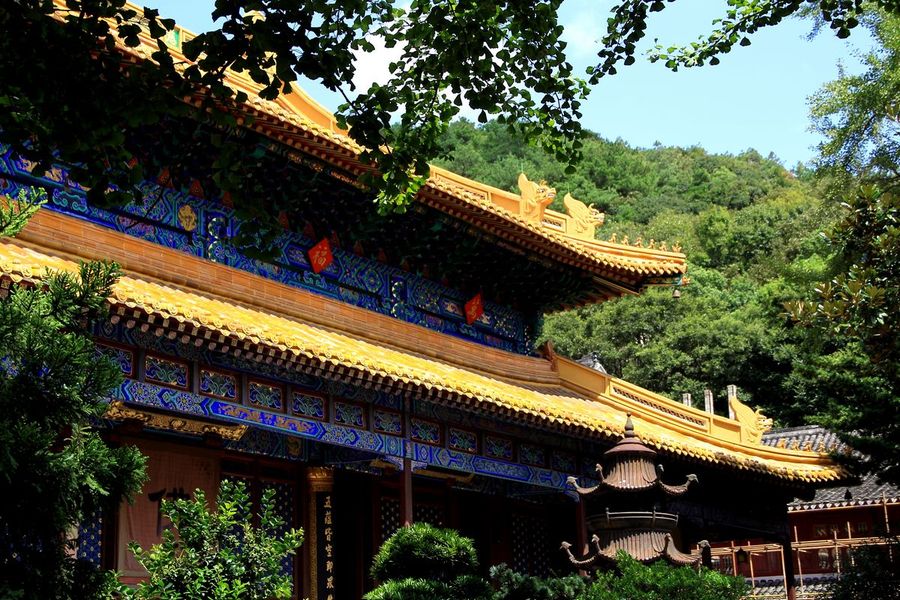 普陀山.三大寺院之法雨寺