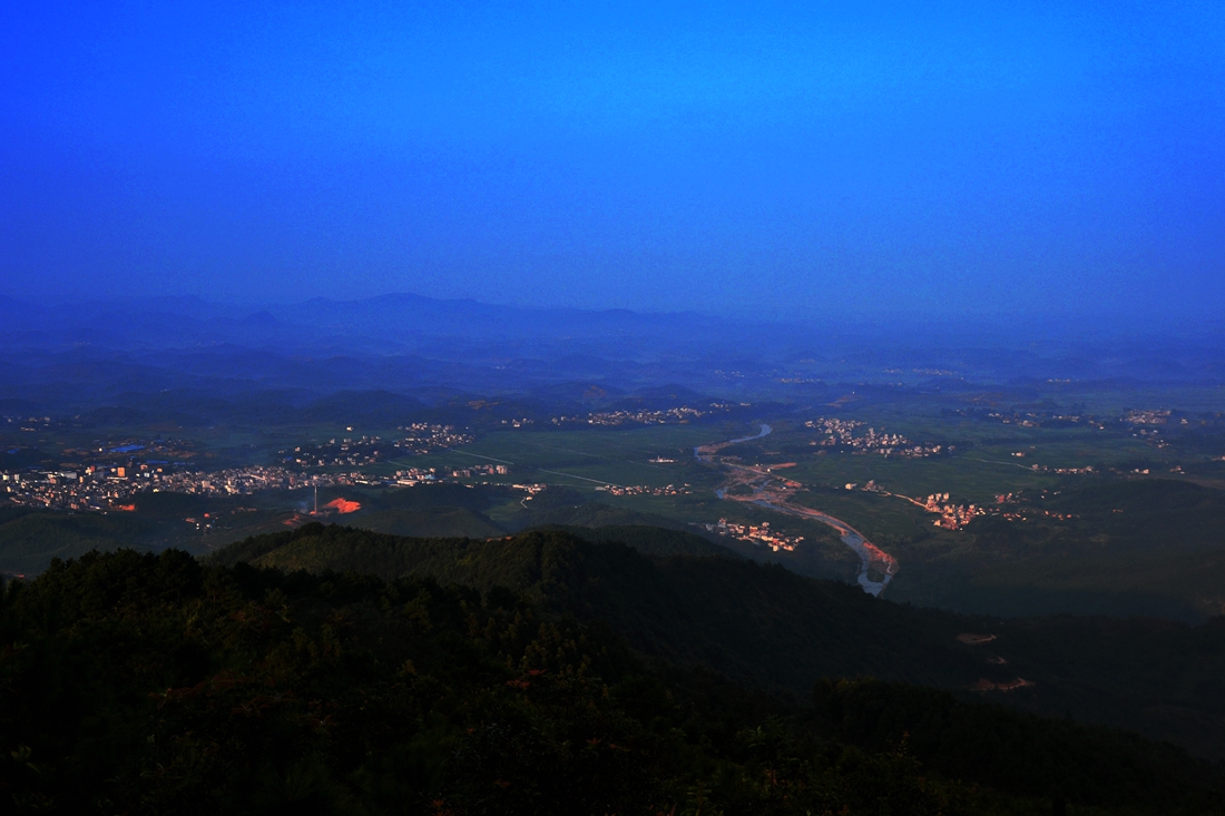 月王岭 看日出