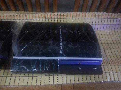 广州实体 PS3厚机250-500G硬盘4.55黑色 帮顶