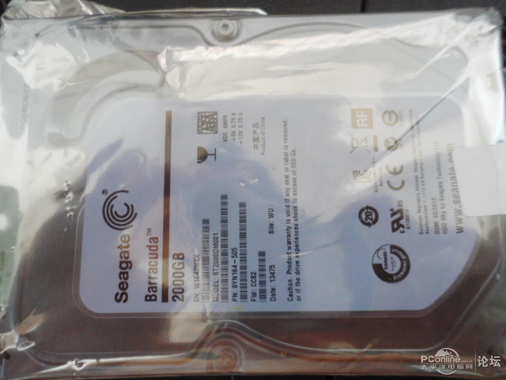 全新蓝宝石6870极限 希捷2T硬盘_二手电脑\/D