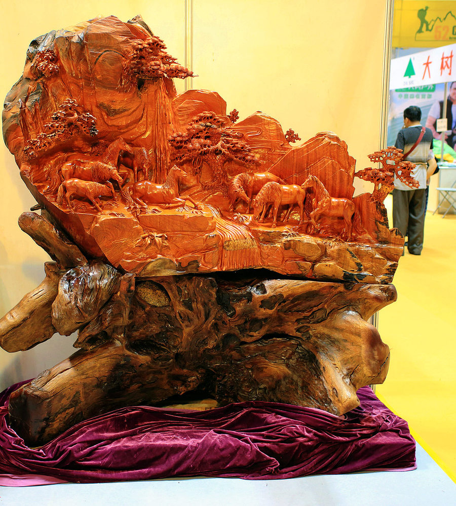 中国传统雕刻艺术之一——根雕