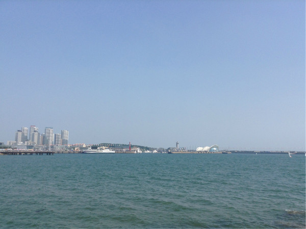 【阳光正好,海水正蓝--青岛的六月之旅摄影图片