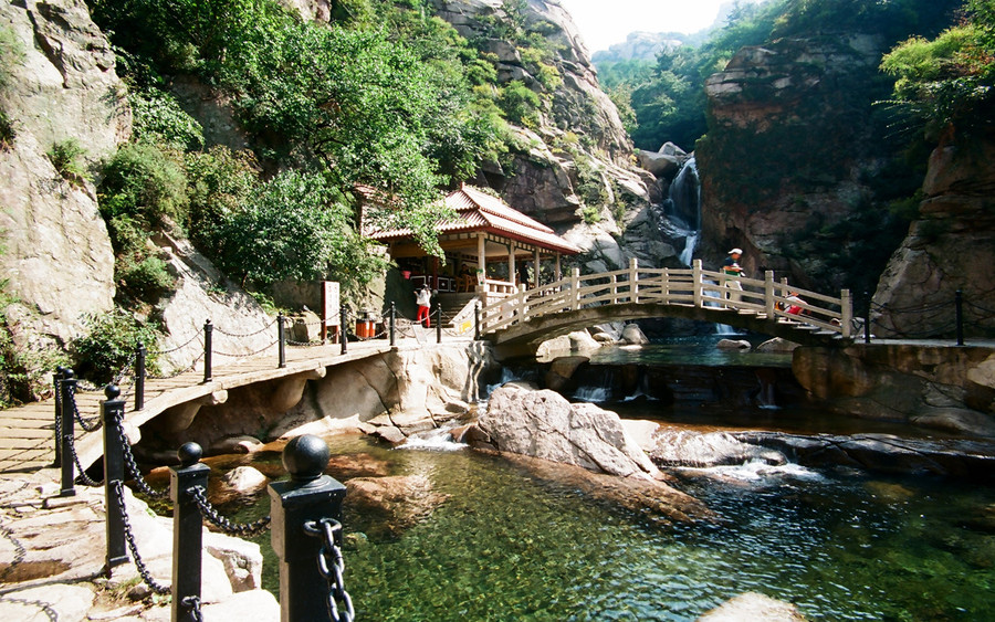 青岛崂山北九水风光 上