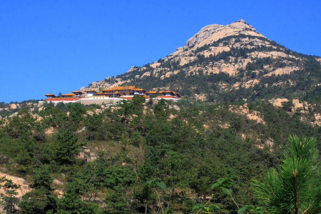 风光旖旎山东海阳招虎山