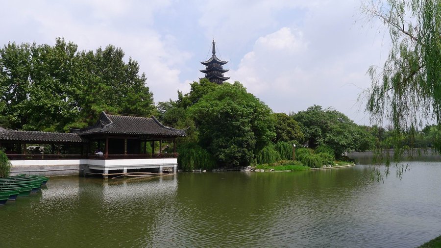 【上海松江醉白池和方塔园摄影图片】风光旅游