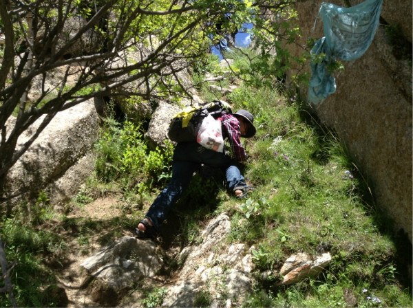 拉萨色拉山----男人的征服