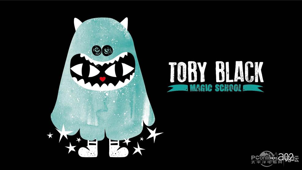 a02托比小黑可爱壁纸_桌面壁纸论坛_太平洋电脑网产品论坛