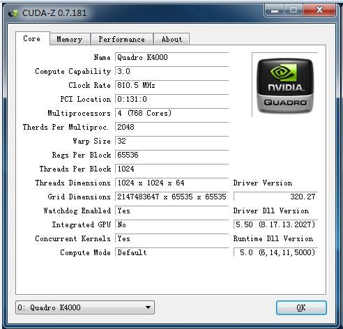 分享丽台quadro k4000性能评测以及与q4000性能对比图