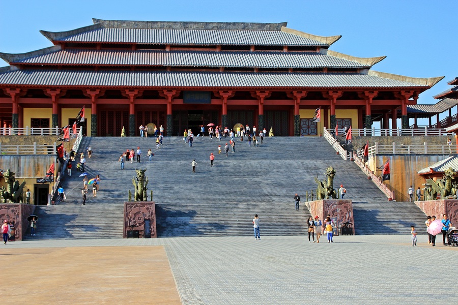 【横店-秦王宫摄影图片】风光旅游摄影