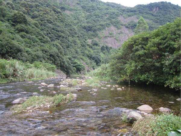 2013年6月22日福州永泰莒溪源头穿越到莒溪景区