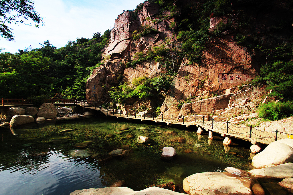 崂山北九水风光